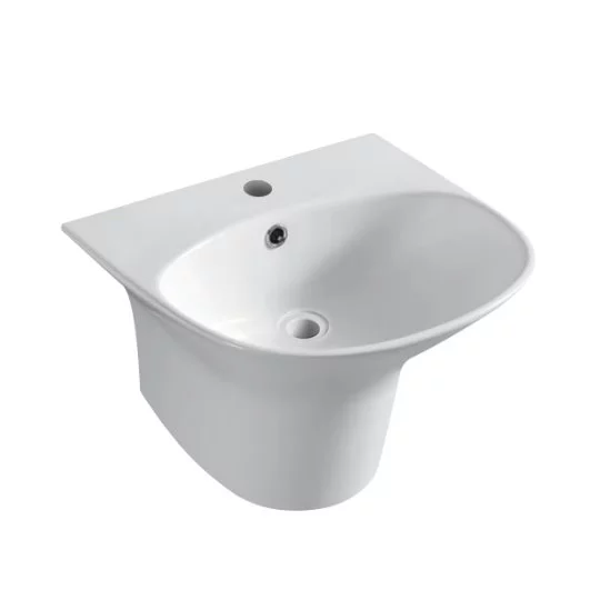 Chậu treo tường có giá đỡ gắn tường 6515-F2-8000